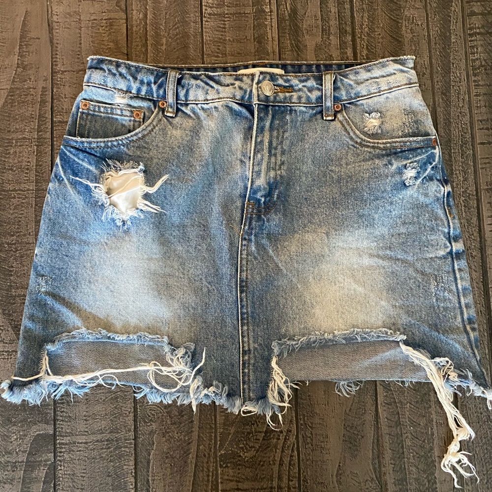Jean skirt